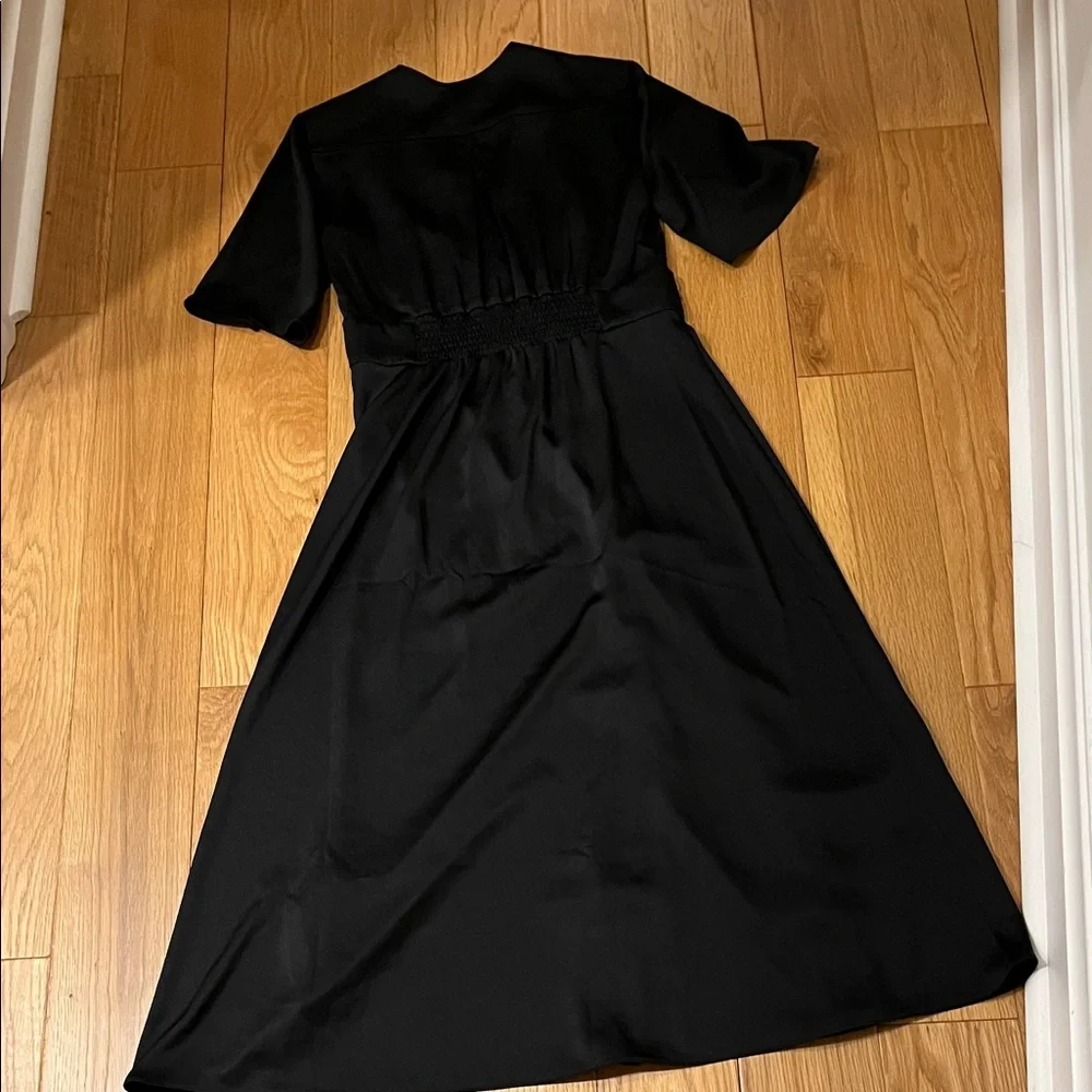 ba&sh Black Button-Down Dress - Picture 5 of 8
